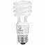 Globe 4860201 13-Watt Ultra-Mini Compact Fluorescent Spiral Bulb (60-Watt Incandescent Equivalent), Soft White, 4-Pack