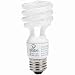 Tools & Hardware : Globe 13-Watt Ultra-Mini Compact Fluorescent Spiral Bulb (60-Watt Incandescent Equivalent), Soft White, 4-Pack #4860201