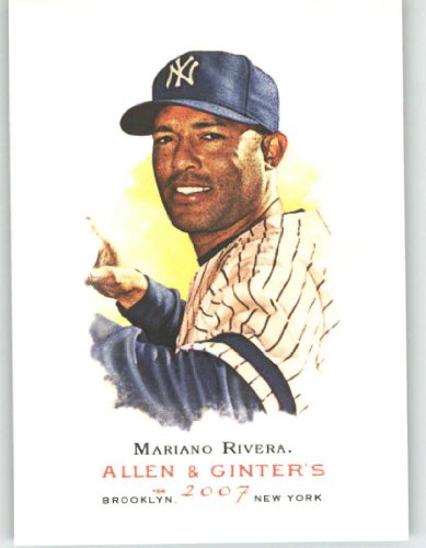 2007 Topps Allen and Ginter Mini #18 Mariano Rivera - New York Yankees (Baseball Cards)