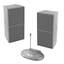 Funk Lautsprecher Stereo 2 x 3.5Watt Sinus Boxen mit BASSBOOST