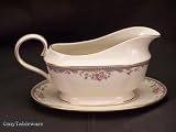 LENOX SOUTHERN VISTA GRAVY BOAT WITH TRAY - 2 PC