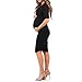 Women's Ruched Maternity Dress - Made in USA