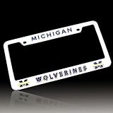 Univ. of Michigan Wolverines 3D Chrome License Frame