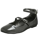 Charles Albert Womens Babydoll T Strap Flat