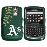 iFanatic MLB Oakland Athletics Cashmere Silicone Blackberry Curve Case