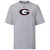 Nike - Nike Georgia Bulldogs Ash Classic Logo T-shirt