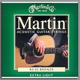 Martin Extra Light Bronze Acoustic Guitar Strings