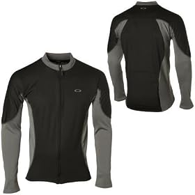 Oakley Endurance Winter Mountain Bike Jersey Men's Full-zip Long-sleeve Black Large Brand New