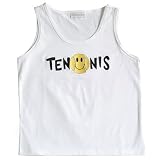 Smile Embroidered Tank