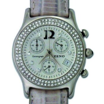 Zeno-Watch Basel Watches, Zeno Ladies Designer Chronograph Ref. 7597 Chrono-WT, Womens Watches, Womens Zeno-Watch Basel Watches