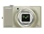 Nikon Coolpix S8000 14 MP Digital Camera with 10x Optical Vibration Reduction (VR) Zoom and 3.0-Inch LCD (Silver)