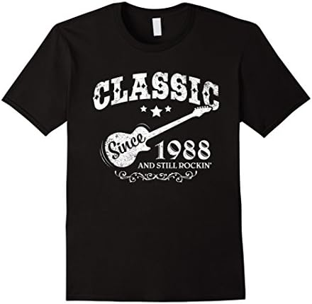 Men's Born in 1988, 28 years old | Best gift for 28th birthday Large Black