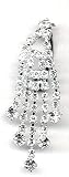 Belly Button Rings Rhinestone Ring Chandelier Navel