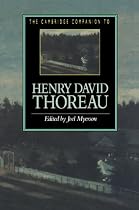 The Cambridge Companion to Henry David Thoreau
