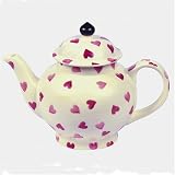 Hearts 4 Cup Teapot  from Bridgewater Pottery