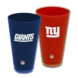 BSS - New York Giants NFL Home & Away Tumbler Set