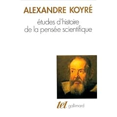 Etudes d'histoire de la pens�e scientifique