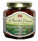 Roasted Red Pepper & Jalapeno Savory Jam - A Bountiful Harvest Everyday Gourmet