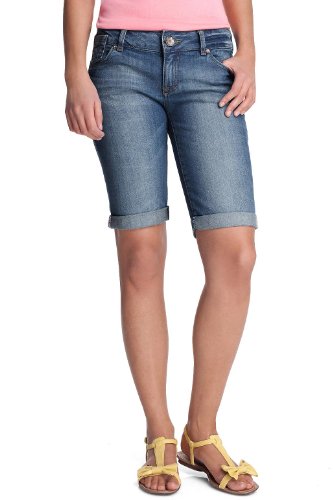 edc by ESPRIT Damen Jeans Short Normaler Bund, 042CC1C001, Gr. 31, Blau (reg stone denim 9 Preisvergleich