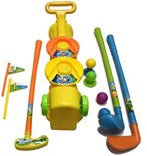 Golfing Set Toy For Children, 3 Clubs, 4 Balls, 2 Target Holes, Brand New by Envo Toys