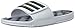 adidas Men's Adissage 2.0 Slides Sandal, White/Black/White, 12