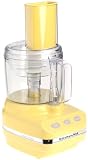 KitchenAid KFP350 5-Cup Little Ultra Power Food Processor, Majestic Yellow