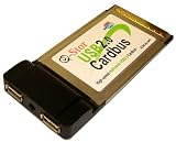 Review Newlink QU2NCB / 4 Port USB 2.0 POWERED PCMCIA Card Laptop Notebook NEW