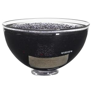 Kosta Boda Satellite Black Large Bowl
