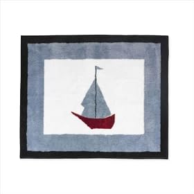 Come Sail Away Nautical Accent Floor Rug