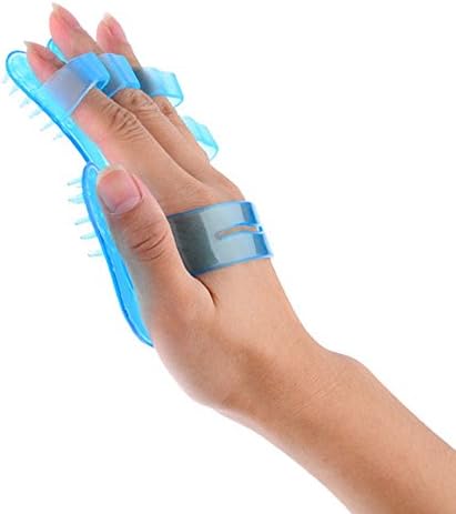YZXR Hand Shape Dogs & Cats Pet Grooming Bath Massage Glove Brush (Ramdon)