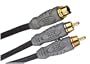 Monster THX V100 AVS-8 S-Video with RCA Audio Cable Kit (8 feet)