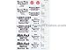 Microscale HO Scale Billboard Reefer Car Decal Set - Wescott/URTC/Land O'Lakes But./W...