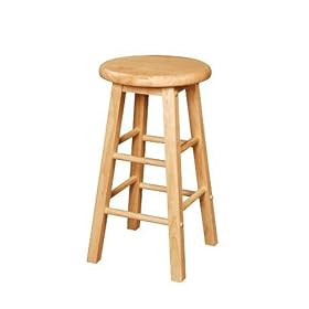 Kitchen Stool in Natural Finish By Powell Furniture by Powell Furniture