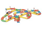 Eigenschaften Wader 50420 / Wader 50420 - VROOOM Knuffieland Mega-Set Spielstraße, u.Eisenbahn elektronisch, 71teilig