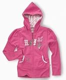 Hurley Little Girl Ruffle Rousers Hoodie