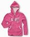 Hurley Little Girl Ruffle Rousers Hoodie