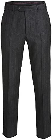 Charcoal Grey Pinstripe Mix & Match Suit Trouser 34S 0041165