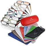 Joy Mangano SHADES Readers 17-piece Color Block Collection Size: 3.0X