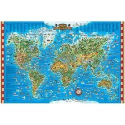 Map of the World 600 Piece Puzzle