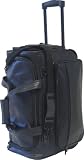 Embassy Black Faux Leather Tote/Trolley Bag #luputot