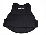 Black Paintball Reversible Front & Back Chest Protector