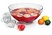 Anchor Hocking Presence 18-Piece Punch Bowl Set: 7-Quart Punch Bowl, 8 Punch Cups, 8 Cup Hooks and Ladle.