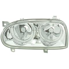 FK Automotive FKNS5051 Angel Eyes Scheinwerfer passend f�r VW Golf 3 (Typ 1HXO, 1 EXO) Baujahr 91-97, chrom