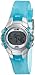 Timex Women's T5K4609J 1440 Sports Digital Silver Case Translucent Blue Strap Watch