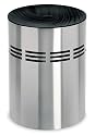 Blomus SLICE W&auml;schetonne &Oslash; 35 cm H 47 cm Deckel schwarz