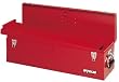 Waterloo HM3052 30-Inch Long by 8-Inch Wide by 9-Inch High Red Metal Carpenter Tool Box with Full Access Metal Tote Tray
