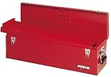 Waterloo HM3052 30-Inch Long by 8-Inch Wide by 9-Inch High Red Metal Carpenter Tool Box with Full Access Metal Tote Tray