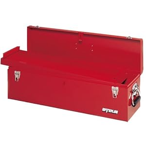 Waterloo HM3052 30-Inch Long by 8-Inch Wide by 9-Inch High Red Metal Carpenter Tool Box with Full Access Metal Tote Tray Waterloo HM3052 30-Inch Long by 8-Inch Wide by 9-Inch High Red Metal Carpenter Tool Box with Full Access Metal Tote Tray