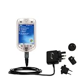 International Wall / AC Charger for the Dopod 700 - Gomadic Brand w/ TipExchange Technology