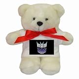 Teddybear Teddy Bear of Transformers Vintage Original Decepticon Logo